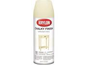 Chalky Finish Aerosol Spray Paint 12oz Colonial Ivory