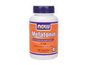 NOW Foods Melatonin 3mg Capsules 180 ea