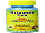 Natures Life Melatonin Tablets 3 Mg 60 Count