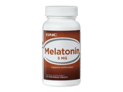 GNC Melatonin 5 MG 60 Vegetarian Tablets