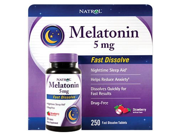 Natrol Melatonin 5mg Fast Dissolve 250 ct.