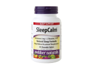 Webber Naturals SleepCalm Natural Sleep Formula Chewable Tablets Tropical Fruit 30 ea