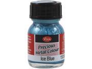 Viva Decor Precious Metal Color 25ml Pkg Ice Blue
