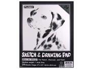 24 Sheet Sketch Pad Case Pack 48