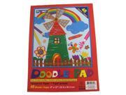 48 Sheet White Doodle Pad Case Pack 48