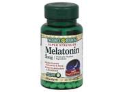 Natures Bounty Melatonin 5 mg Softgels 60 count 2 Pack