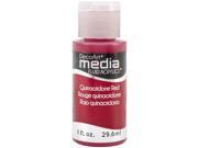 Media Fluid Acrylic Paint 1oz Quinacridone Red Series 5