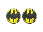 DC Comics The Justice League Batman Logo 2 Pack Patch Iron On Gift Set