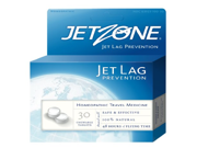 JetZone Jet Lag Prevention Homeopathic 30 Chewable Tablets 48 Hours Flying Time