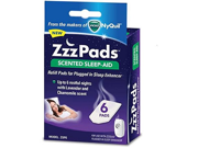 ZzzPads Scented Sleep Aid Refill Pads for Plugged In Sleep Enhancer 6 Pads Each Box 3 Boxes