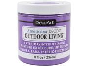 Americana Decor Outdoor Living Paint 8oz Pansy