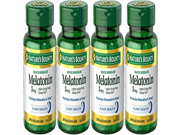 Natures Bounty Melatonin 3 Mg Quick Dissolve Tablets 240 Count Pack of 4