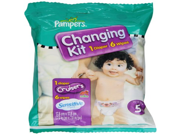Pampers Cruisers Changing Kit Size 5 Unscented Pack of 10