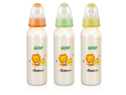 Simba BPA Free PES Natural Flow Standard Neck Feeding Bottle Color Vary 1 pc Set of 3 8 oz