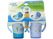 Born Free BPA Free Grow with Me 6 oz. Training Cup 2 Count