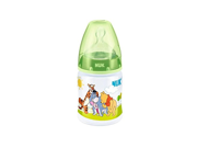 NUK First Choice Disney 150ml Bottle With Silicone Teat Size 1 0 6m Green Pack of 2