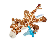 Dr. Browns Gerry the Giraffe Lovey Pacifier and Teether Holder 3 L x 4.4 W x 7.5 H Pacifier and Teether Holder ... Pacifier and Teether Holder