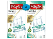 Playtex Drop Ins Pre Sterilized Disposable Liners 8 10 OZ 50 Count PACK OF 2