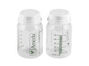 Ameda Breastmilk Collection and Storage Bottles BPA FREE 2 Each