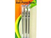 Blue Ball Point Stick Pens Set