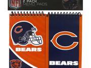NFL Licensed Chicago Bears Memo Pads Set