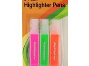 Wide Chisel Tip Highlighters