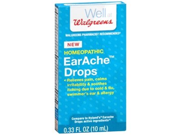 Walgreens Homeopathic EarAche Drops .33 oz