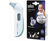 Braun Thermoscan Ear Thermometer with 1 second readout IRT3020US 40 Ear Thermometer Lens Filters LF40US01
