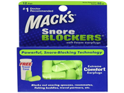Macks Snore Blockers Foam Earplugs 24 count 12 pair