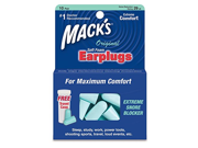 Macks safe sound soft foam earplugs 10 pair Pack of 2