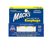 Macks Pillow Soft Earplugs 2 Pair Pack of 5