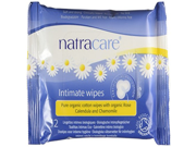Natracare Organic Cotton Intimate Wipes 12 Count Pack of 24
