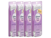 Johnson Johnson Johnsons Safety Swabs 55 Count Peg Pack of 4