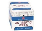 Antiseptic Wipes Cleans Wounds Without Stinging Individually Wrapped 100 Ct Bag