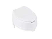 Drive Medical Raised Toilet Seat with Lock and Lid Standard Seat 2