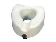 Essential Medical Supply Locking Molded Raised Toilet Seat without Arms