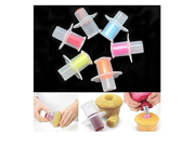 Tinksky DIY Kitchen Cupcake Muffin Cake Corer Plunger Pastry Decorating Tool Random Color