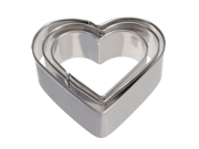 Stainless Steel Metal Heart Love Fondant Cake Decorating Mould