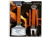 Sportula® 3 Piece Stainless Steel BBQ Set Bass