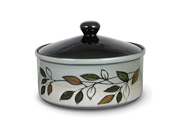 Pfaltzgraff Everyday Rustic Leaves Covered Casserole