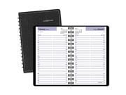 Daily Appointment Book With Hourly Appointments 8 X 4 7 8 Black 2017