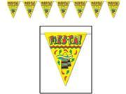 Fiesta! All Weather Pennant Banner 10 x 12 Case Pack 12