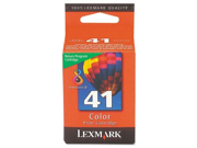 LEXMARK INTERNATIONAL 18Y0141 18Y0141 41 Color Print Cartridge Tri Color