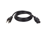 Tripp Lite Computer Power Cord 10A 18AWG 120V NEMA 5 15P to IEC 320 C13 6FT [Non Retail Packaged]