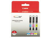 CNM6449B009 Canon 251 XL Ink Cartridge Cyan Magenta Yellow