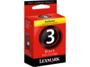 Lexmark LEX18C1530 No. 3 Black Ink Cartridge Black Ink