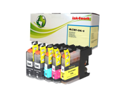 ink4work© Set of 5 Pack LC107 XXL BK LC105XXL C M Y Super High Yield Compatible Ink Cartridge Set for Brother MFC J4310DW MFC J4410DW MFC J4510DW MFC J4610