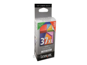 New Genuine Lexmark 37 XL Tri Color Ink Cartridge 18C2180 Retail Box; X5650 by Lexmark