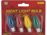 Colored Night Light Bulbs Set