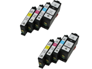 Ink4work Set of 8 pack Comptible Lexmark 150XL Ink Cartridge For Lexmark Pro715 Pro915